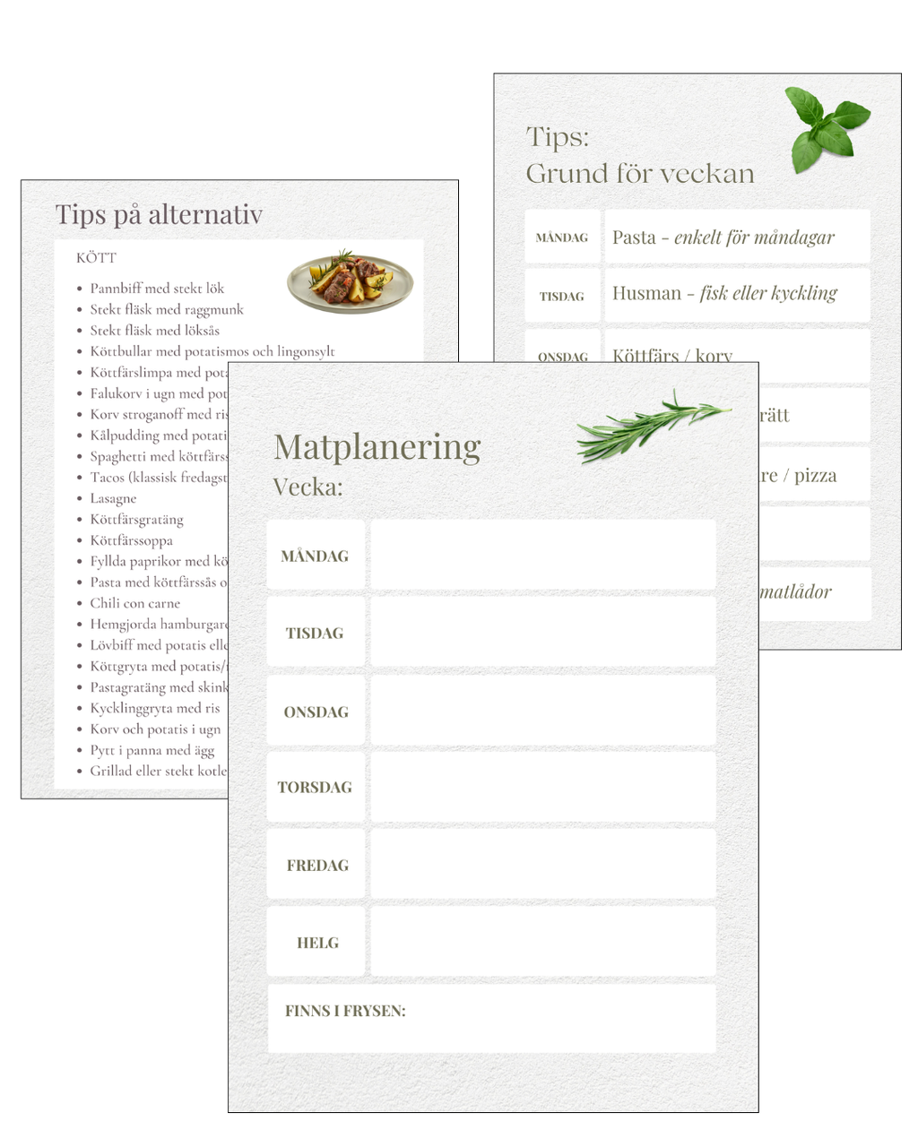 Mat-planering