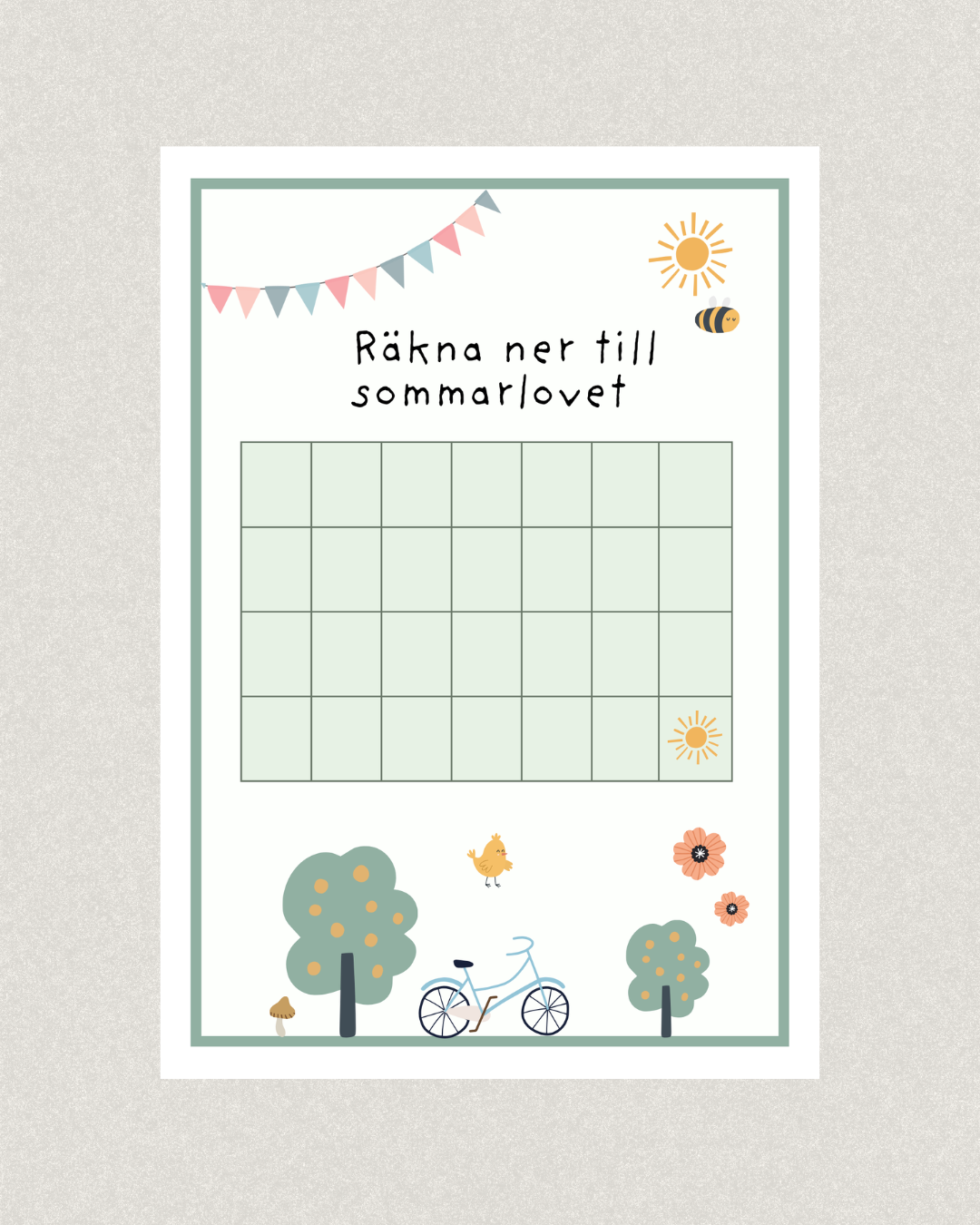 Räkna ner till Sommarlovet