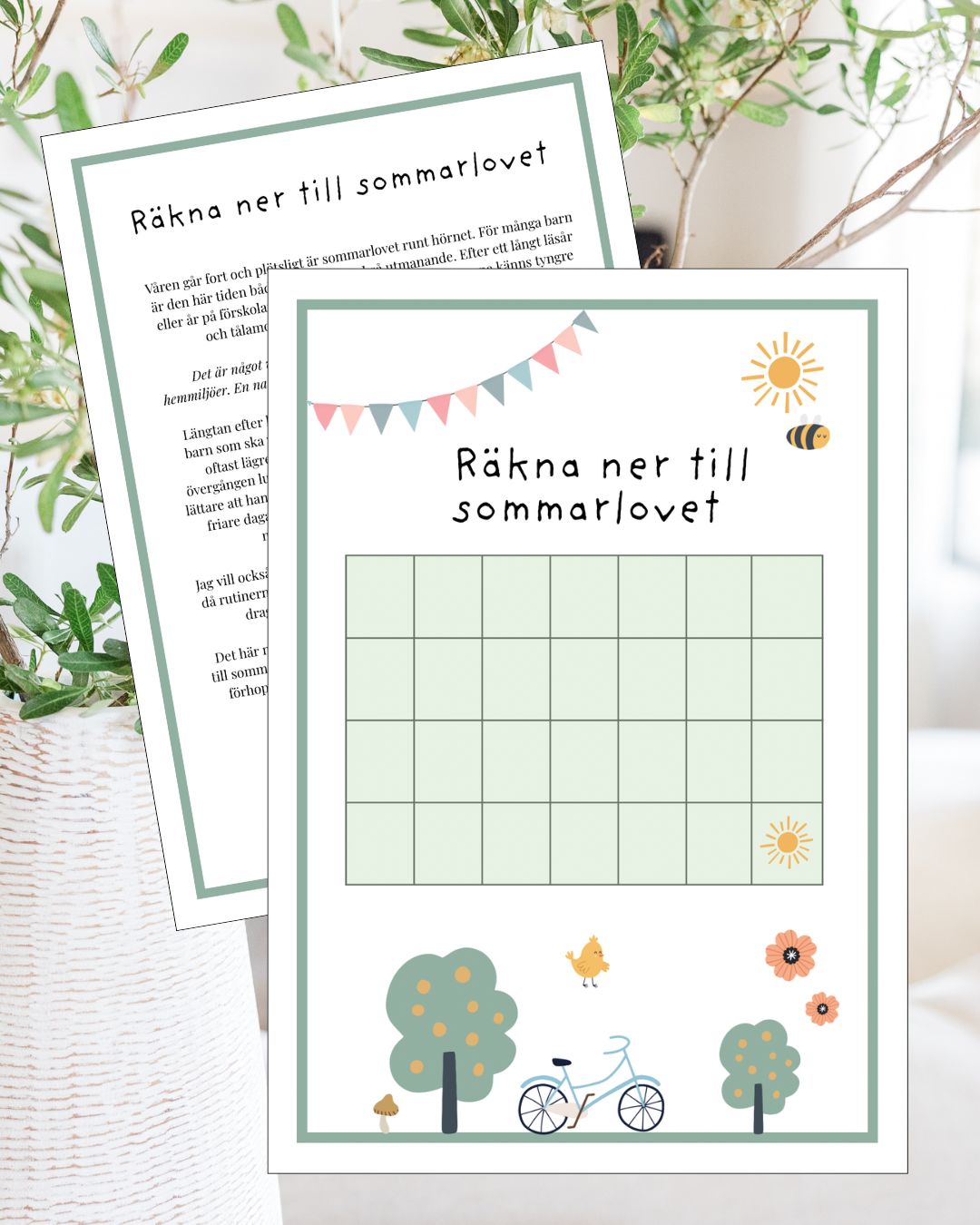 Räkna ner till Sommarlovet